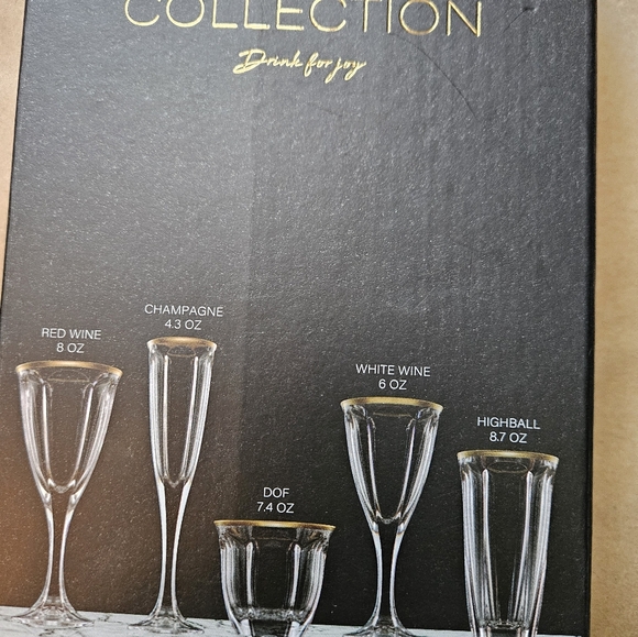 Windsor European Crystal Champain glasses - Picture 5 of 6